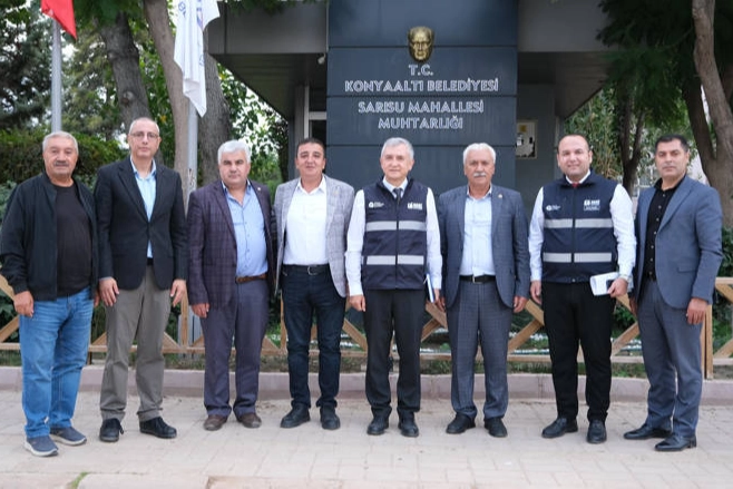 ASAT’tan Konyaaltı’ndaki çalışmalara inceleme