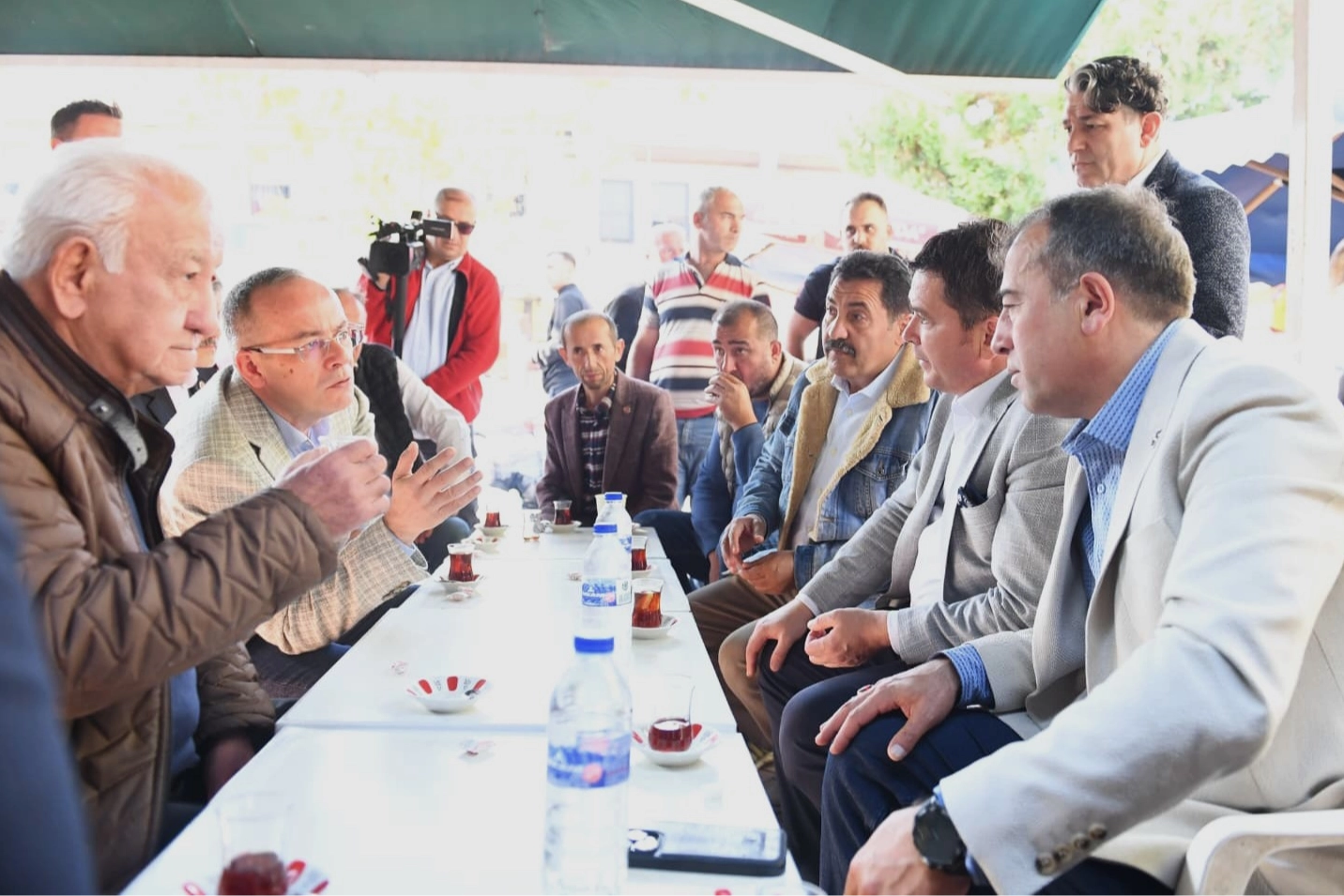Başkan Aydın Tahtakale Köylü Pazarı için müjdeyi verdi