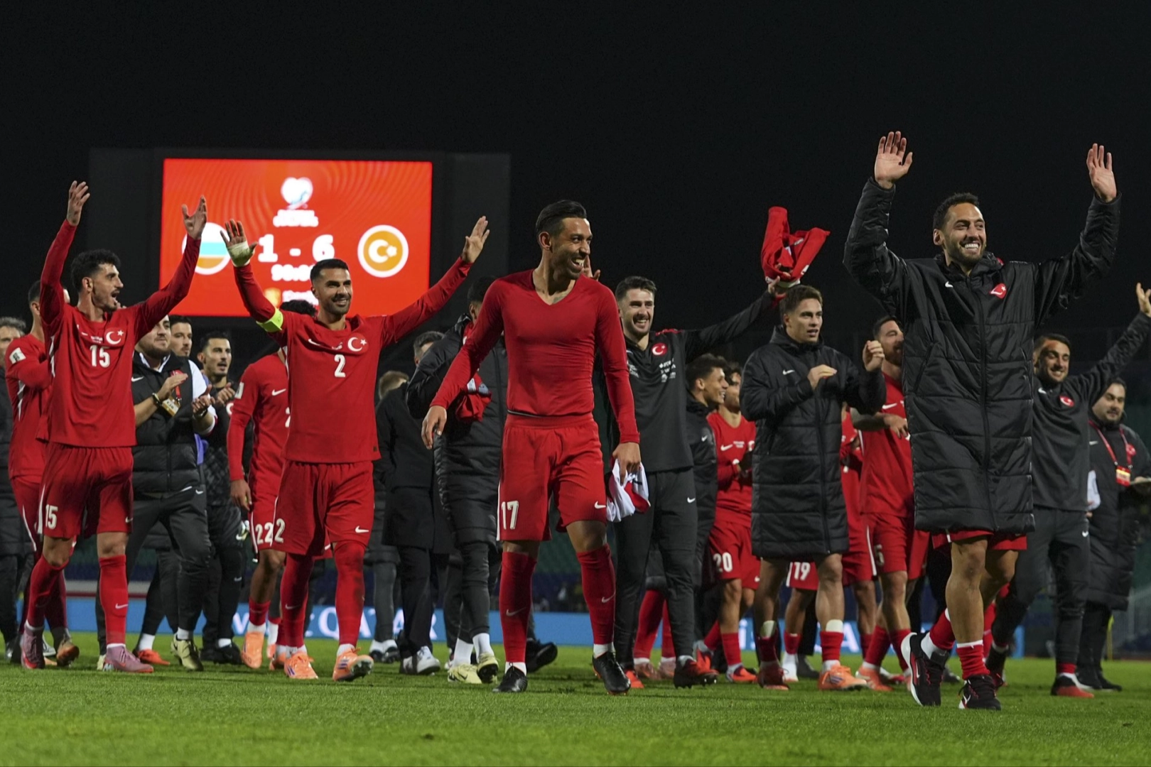 Bizim Çocuklar’dan tarihi zafer… Bulgaristan’ı 6-1 yendi!