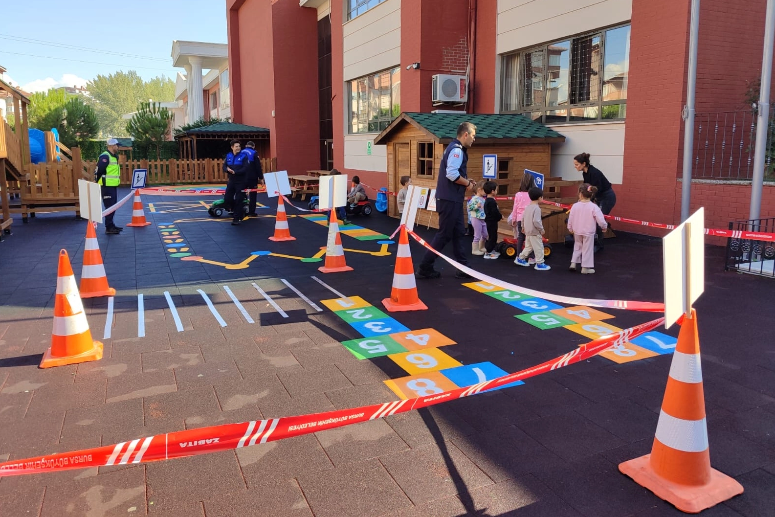 Bursa Büyükşehir’den çocuklara trafik güvenliği eğitimi