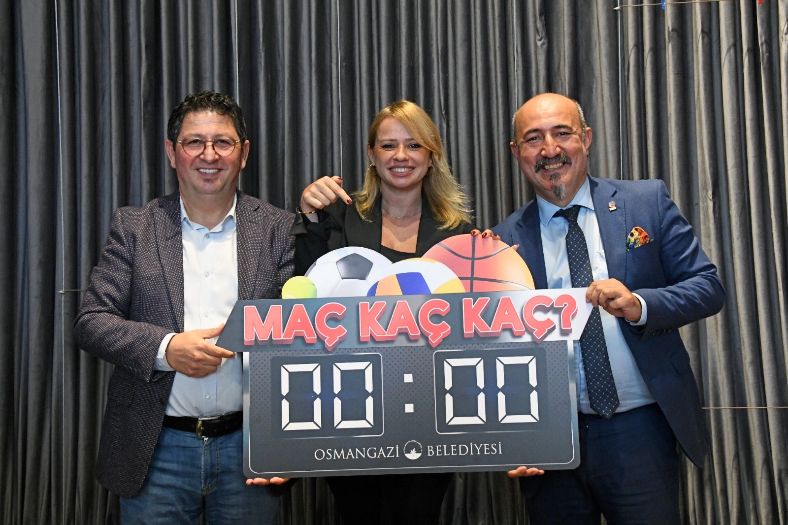 Bursa Osmangazi’de ‘Maç kaç kaç?’ söyleşisi