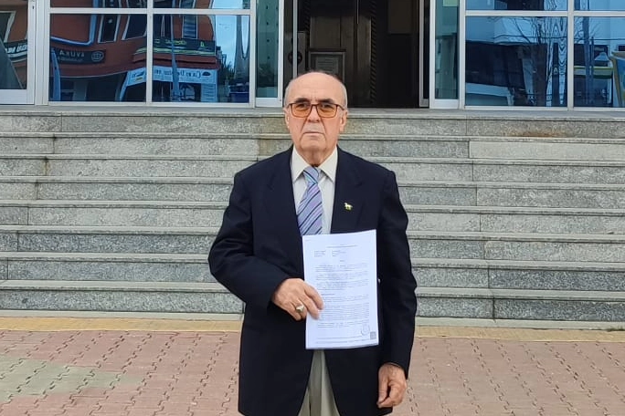 Edirne Keşan’da Şaban Balkanlı mazbatasını aldı