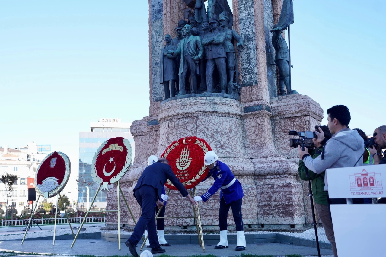 İstanbul’un kurtuluşu Taksim’de kutlandı
