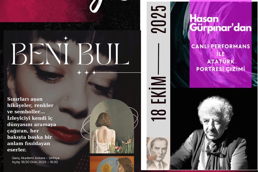 Kayserili sanatçının eserleri Ankara’da sergilenecek