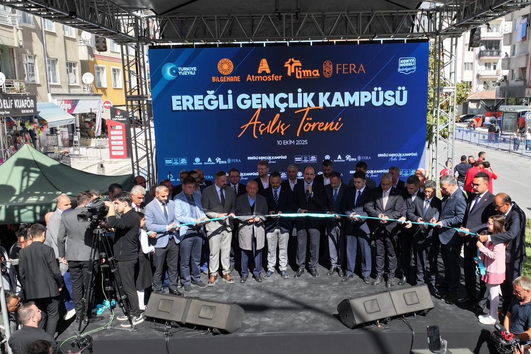 Konya Ereğli’de gençliğe yeni merkez