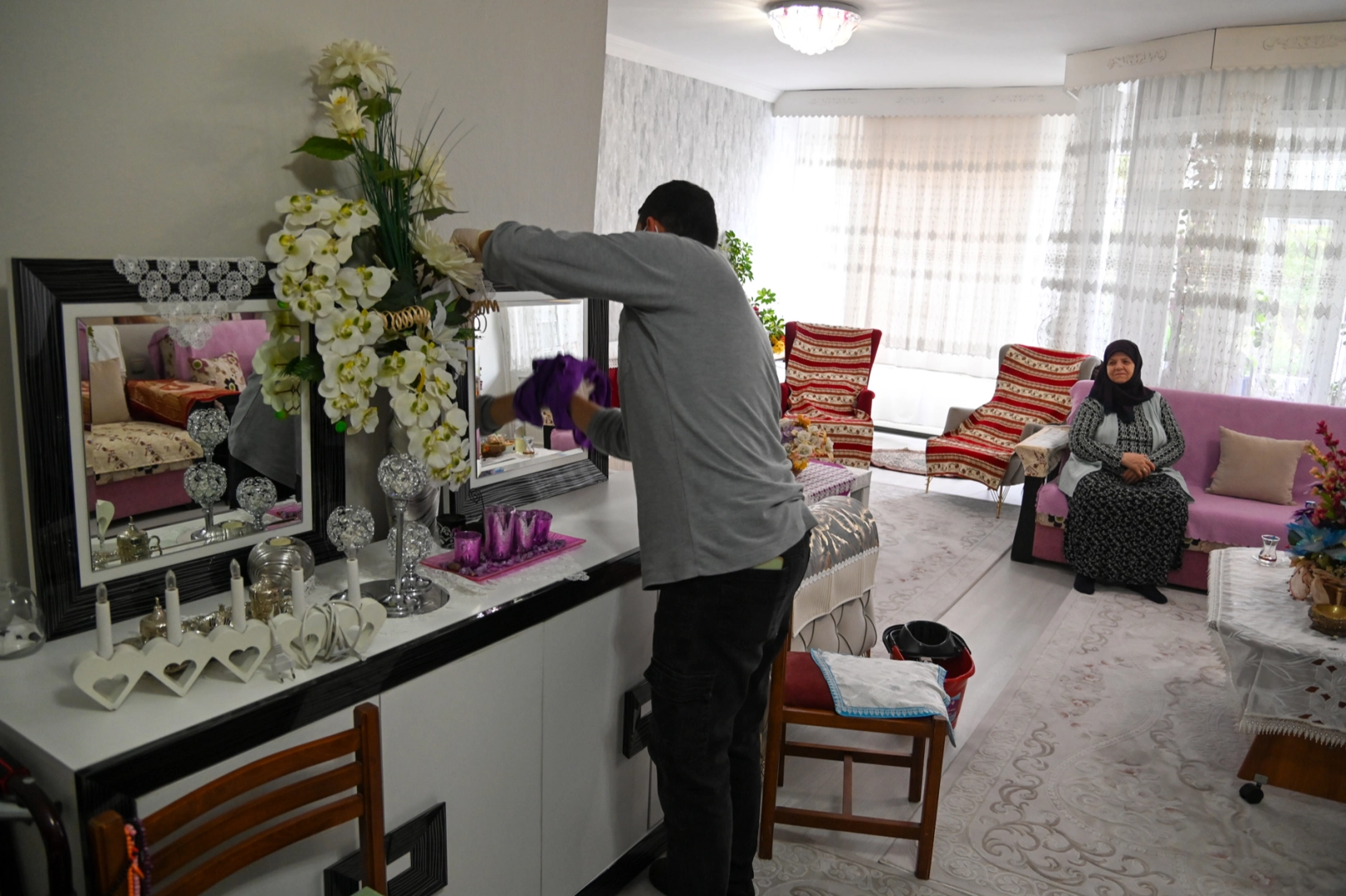 Konya Selçuklu’da ‘evde yaşlı bakım hizmeti’ örnek oluyor