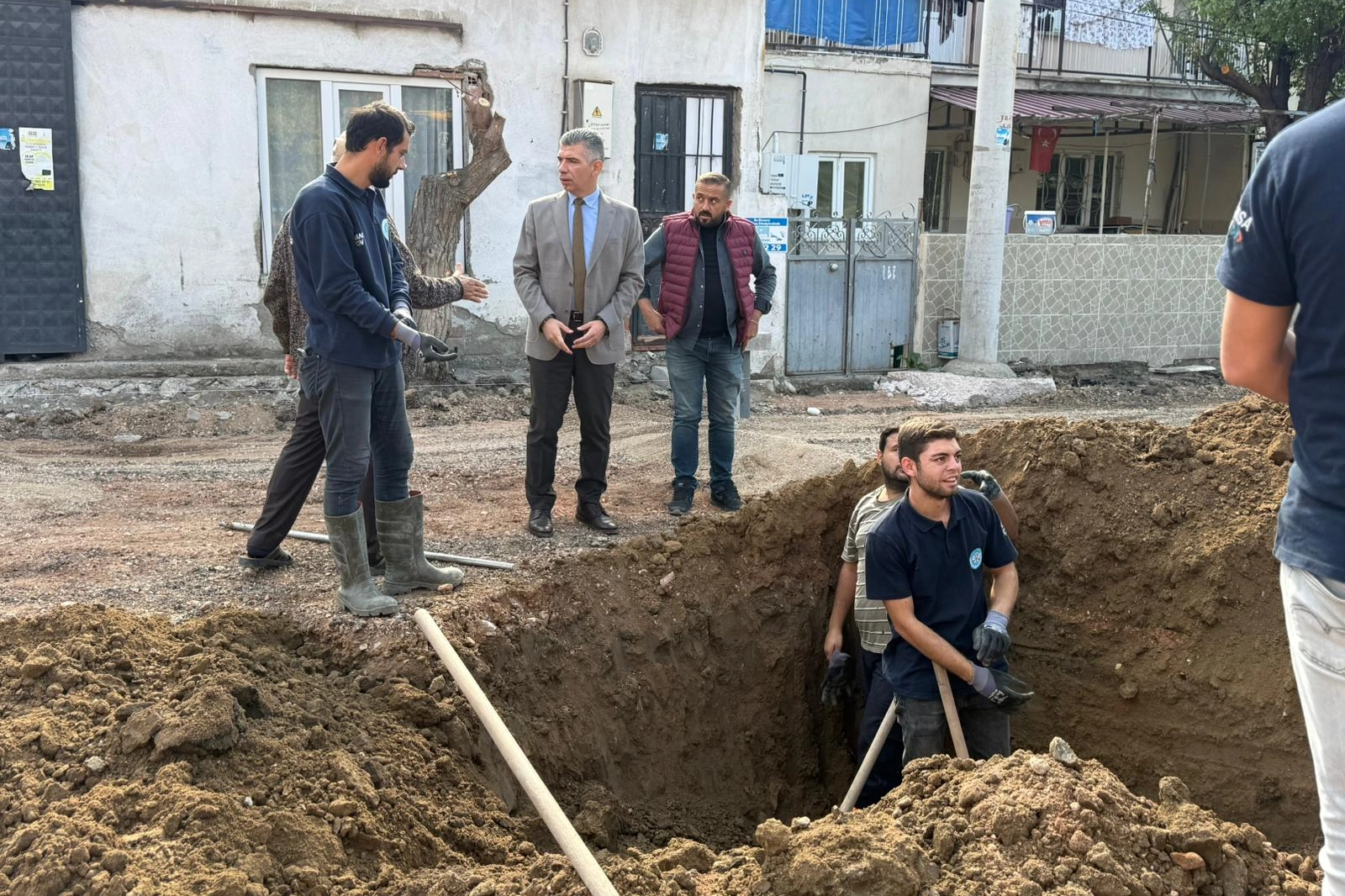 Manisa Soma’da alt ve üst yapı çalışmaları hızlandı