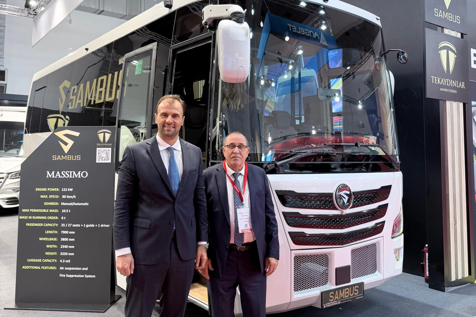 SAMBUS, Busworld Brüksel Fuarı’nda görücüye çıktı