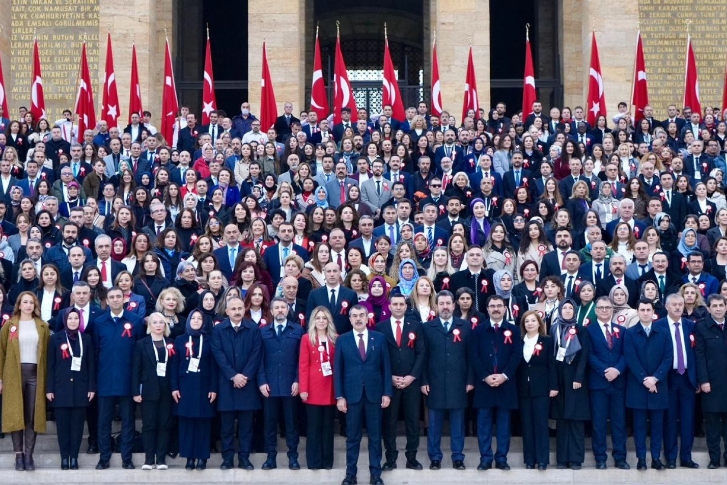 81 ilin ilden gelen öğretmenler Ata’nın huzurunda