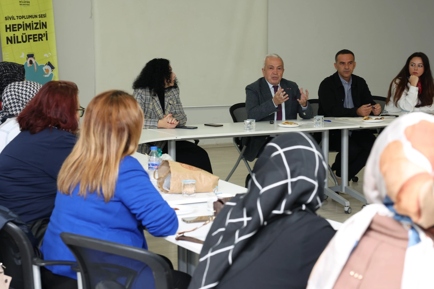 Bursa Nilüfer’de “Birlikte güçlü olun” mesajı