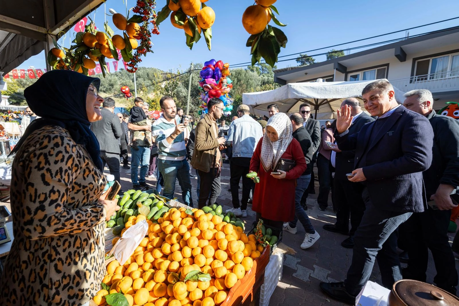 İzmir Özdere’deki festival binlerce ziyaretçiyi ağırladı