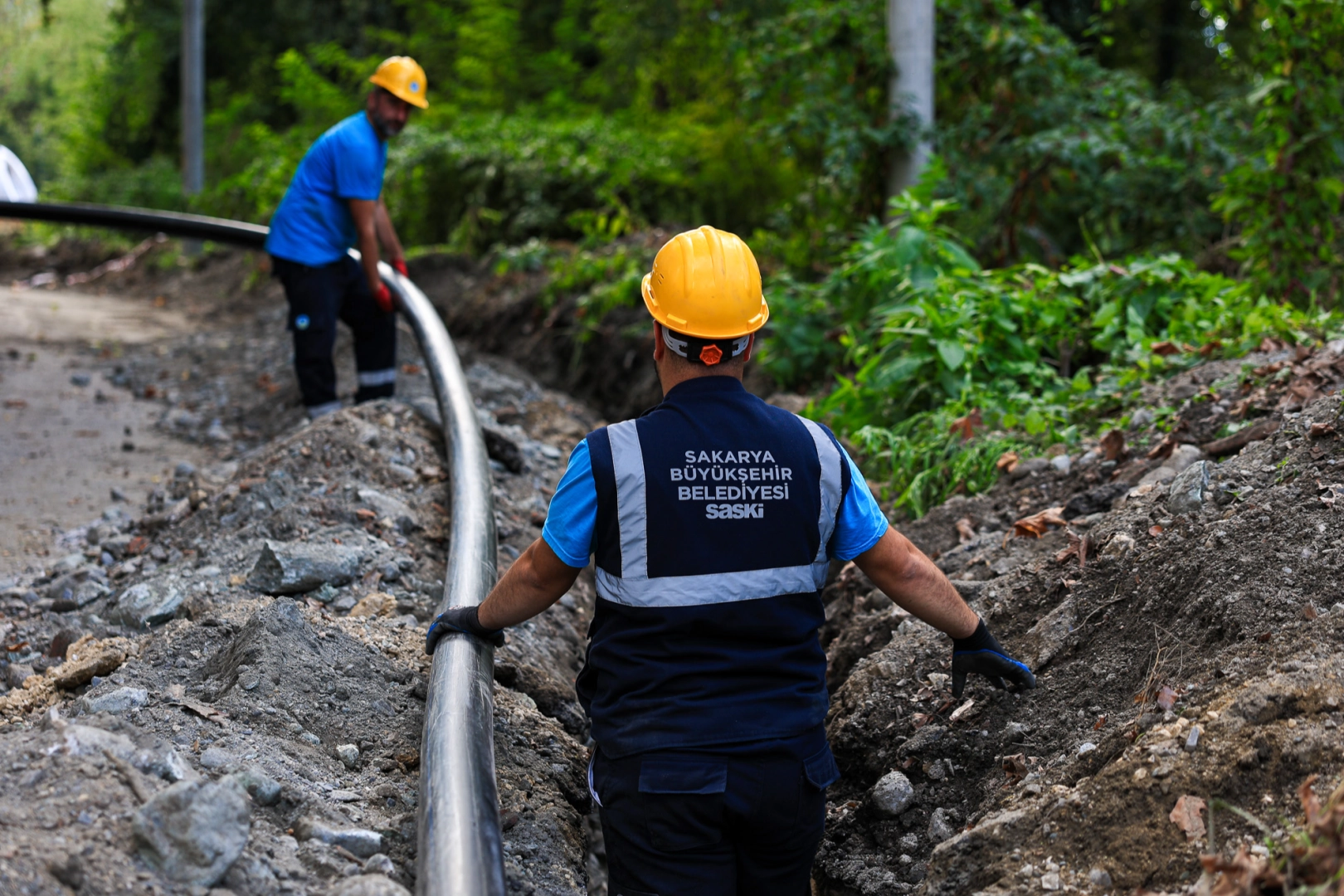 Sapanca Yanık’ta içme suyu hattı yenileniyor