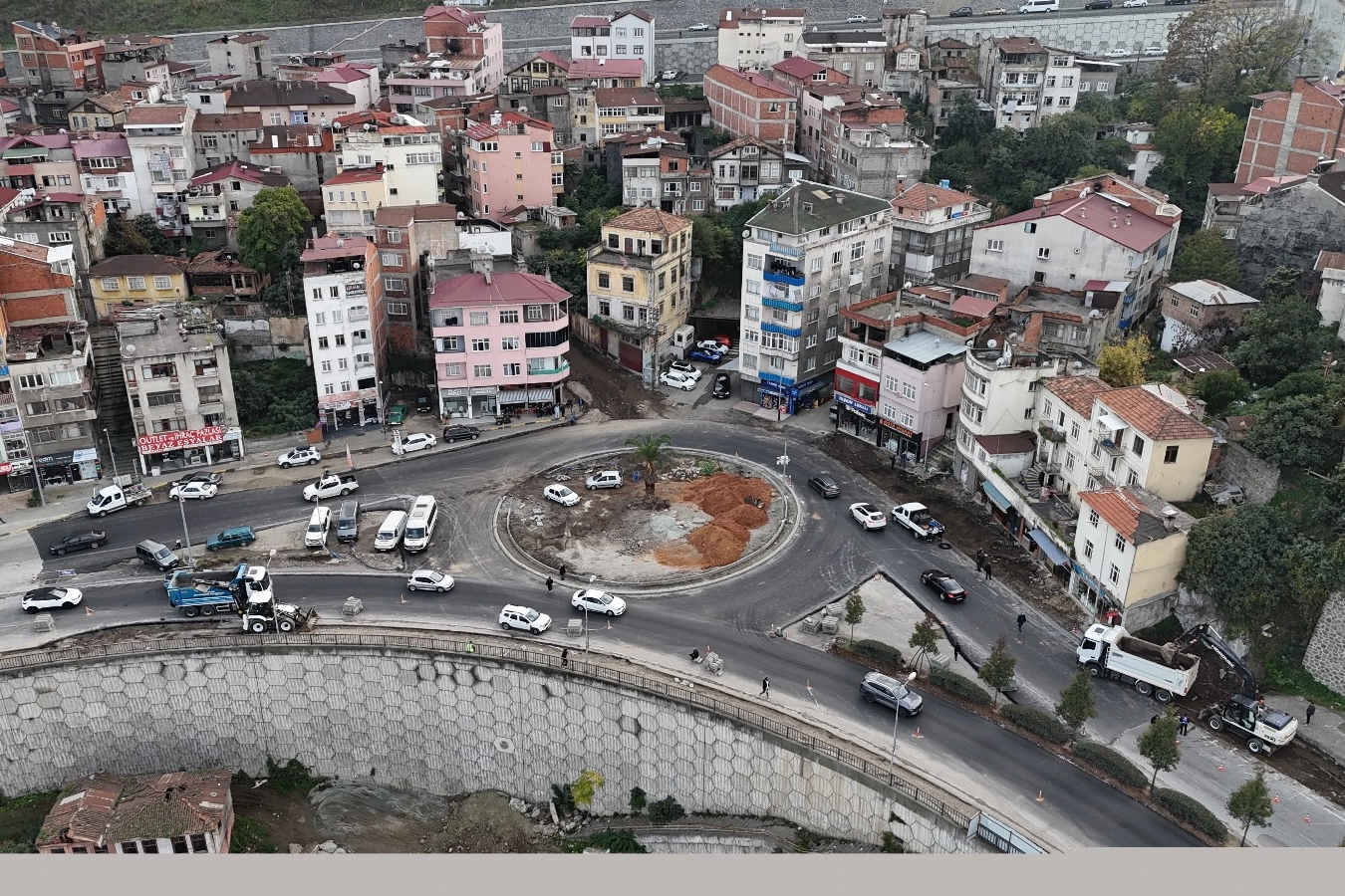 Trabzon’da Esentepe KavşağI trafiği rahatlatacak