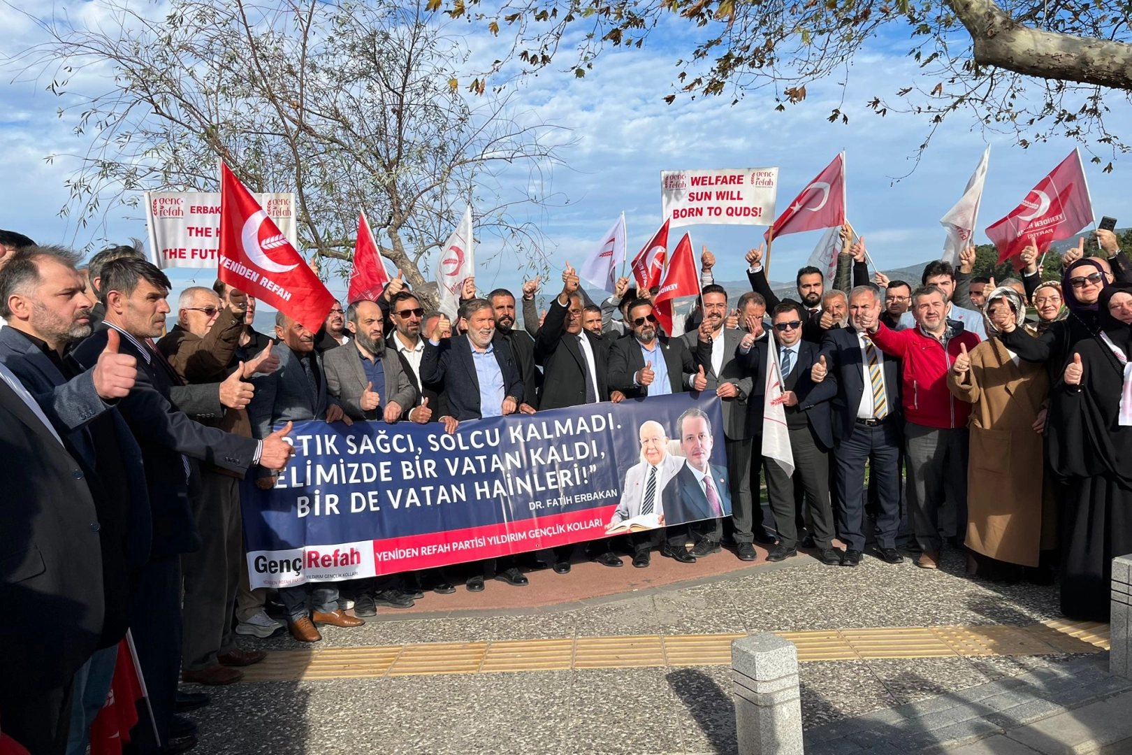 Yeniden Refah’tan İznik’te Papa ziyaretine protesto