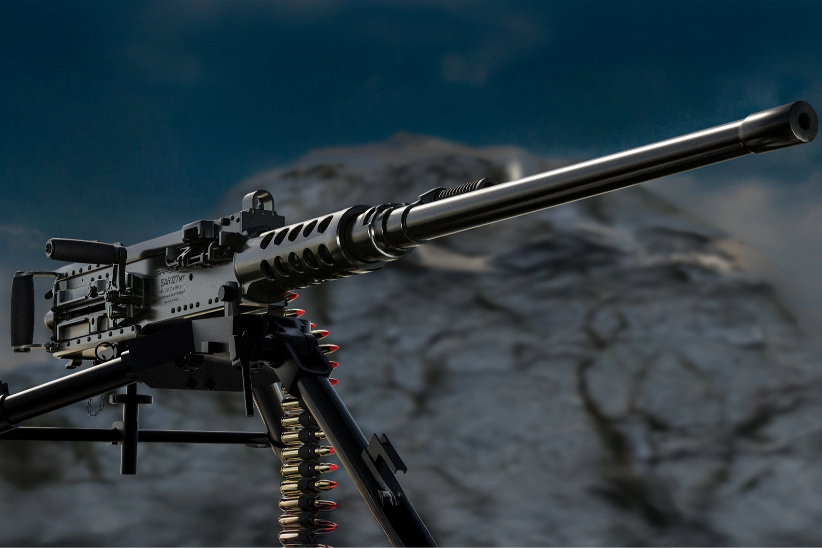 Altay Tankı’nın ateş gücü SARSILMAZ’dan! SAR 127 MT envanterde