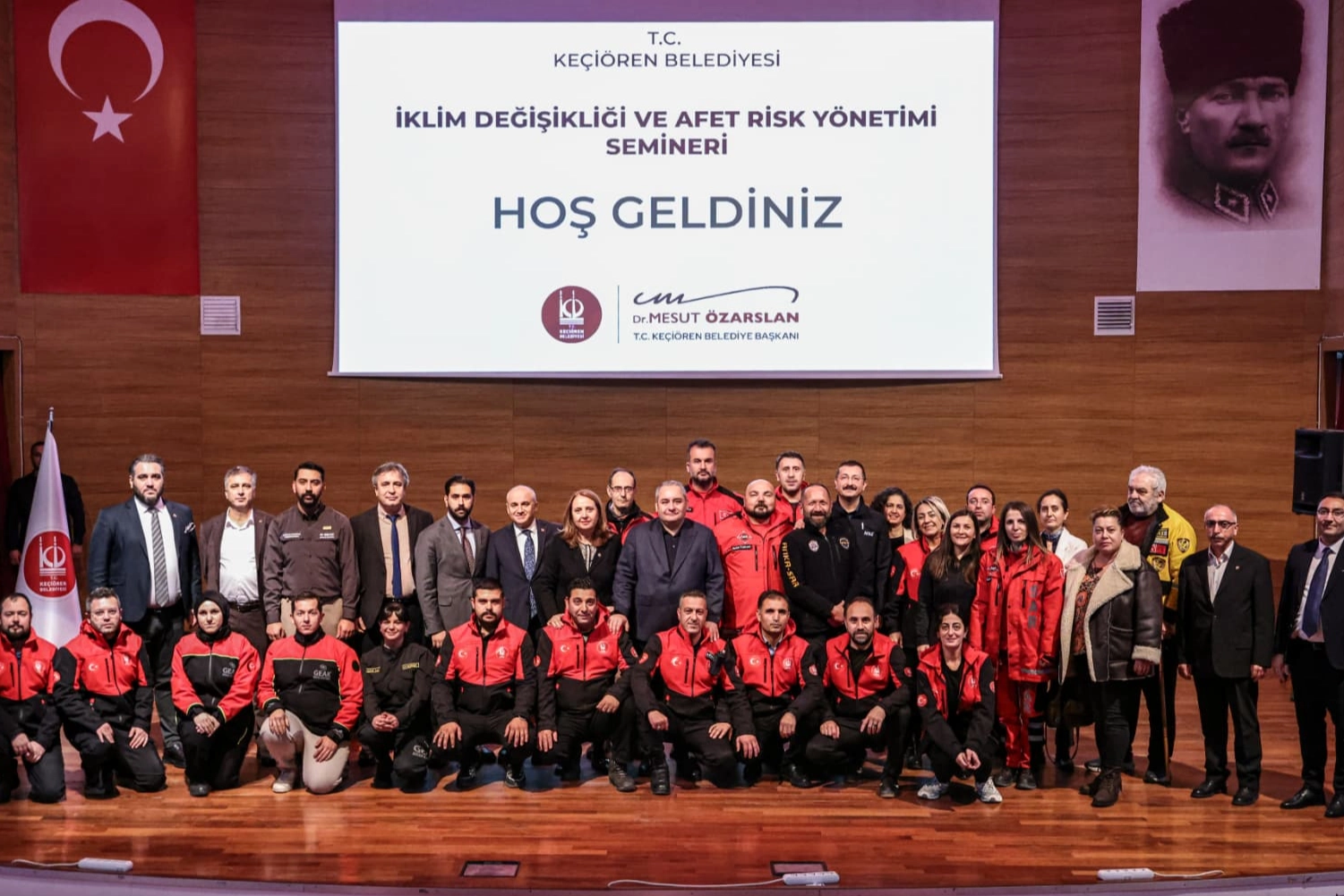 Ankara Keçiören’de ‘İklim Afet Risk Yönetimi’ semineri