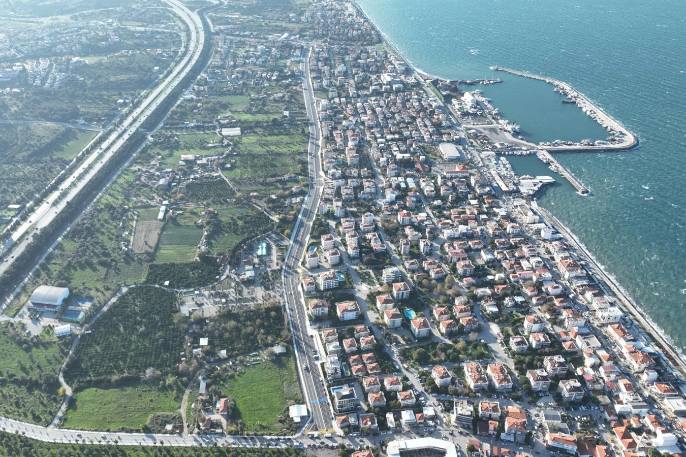 İzmir Güzelbahçe’de trafik rahatlıyor