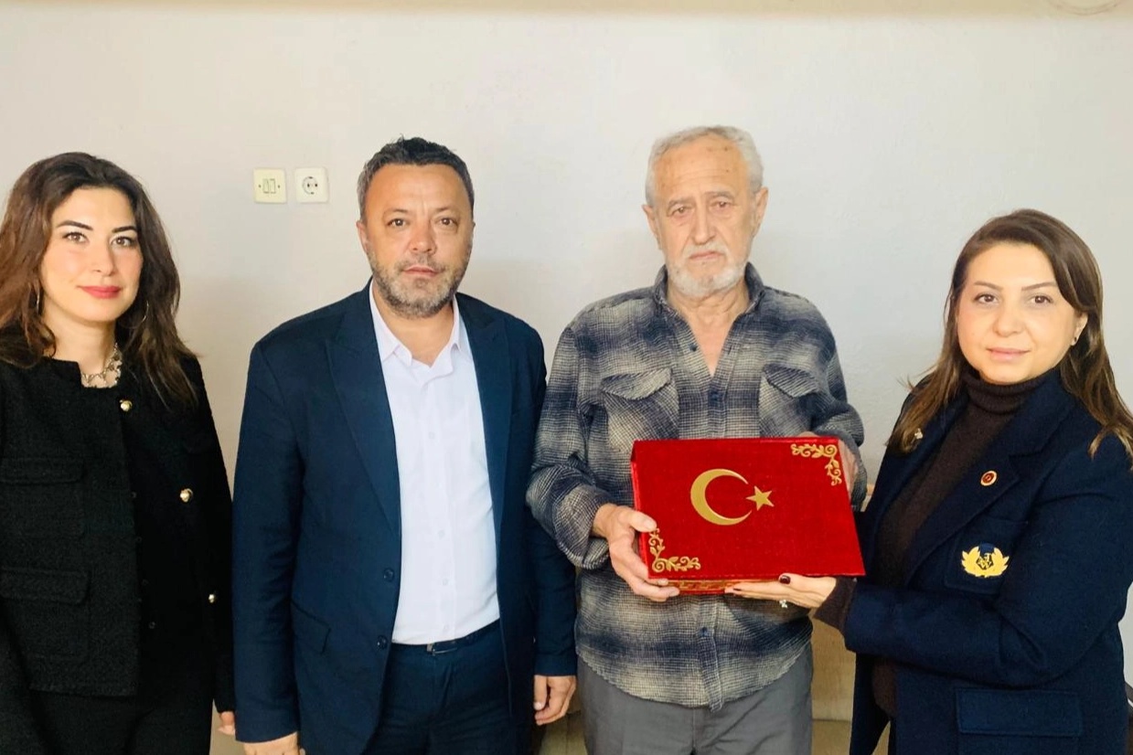 Kocaeli İzmit’te gazilere vefa ziyaretleri sürüyor 