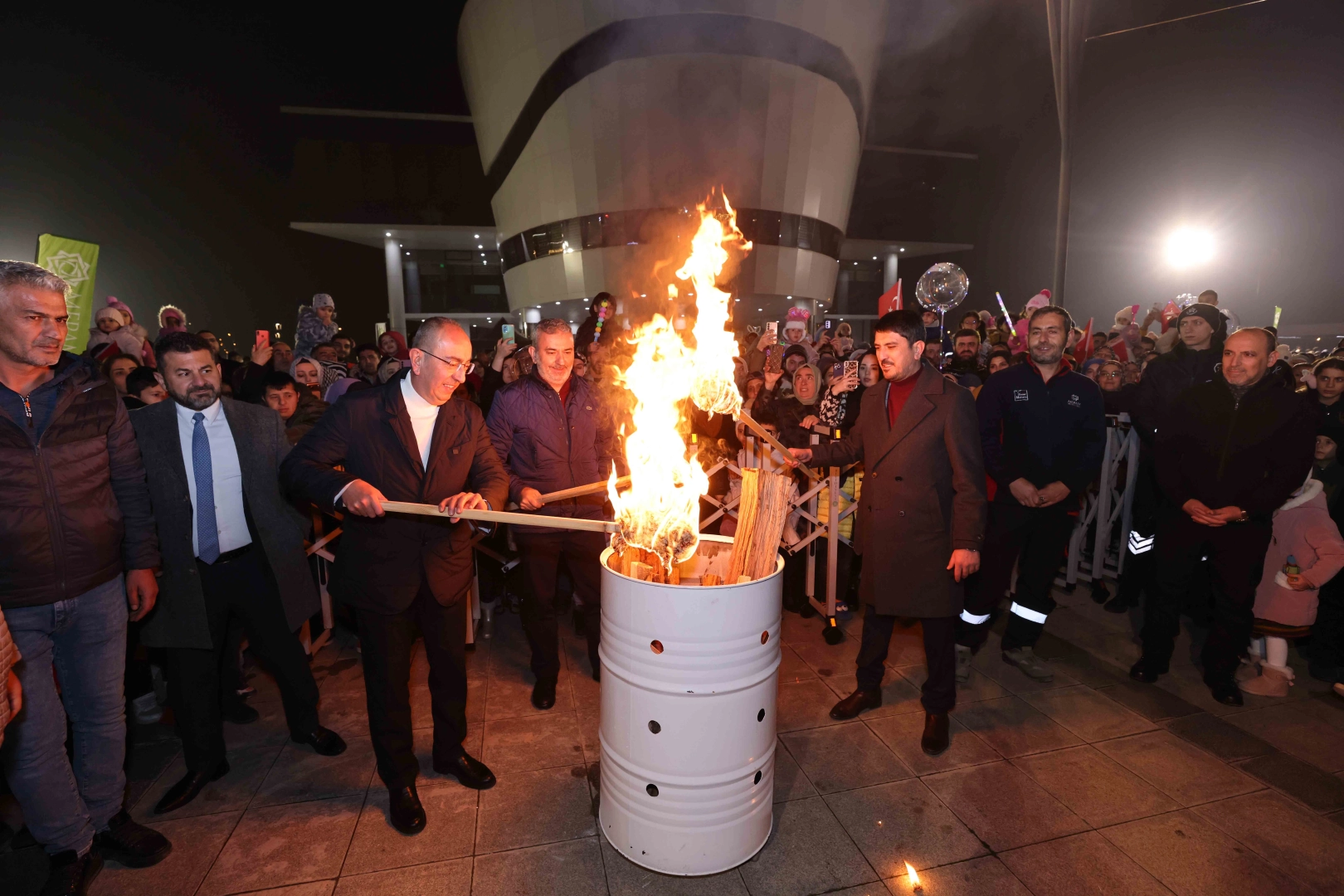 Konya Meram’da fener alayı coşkusu