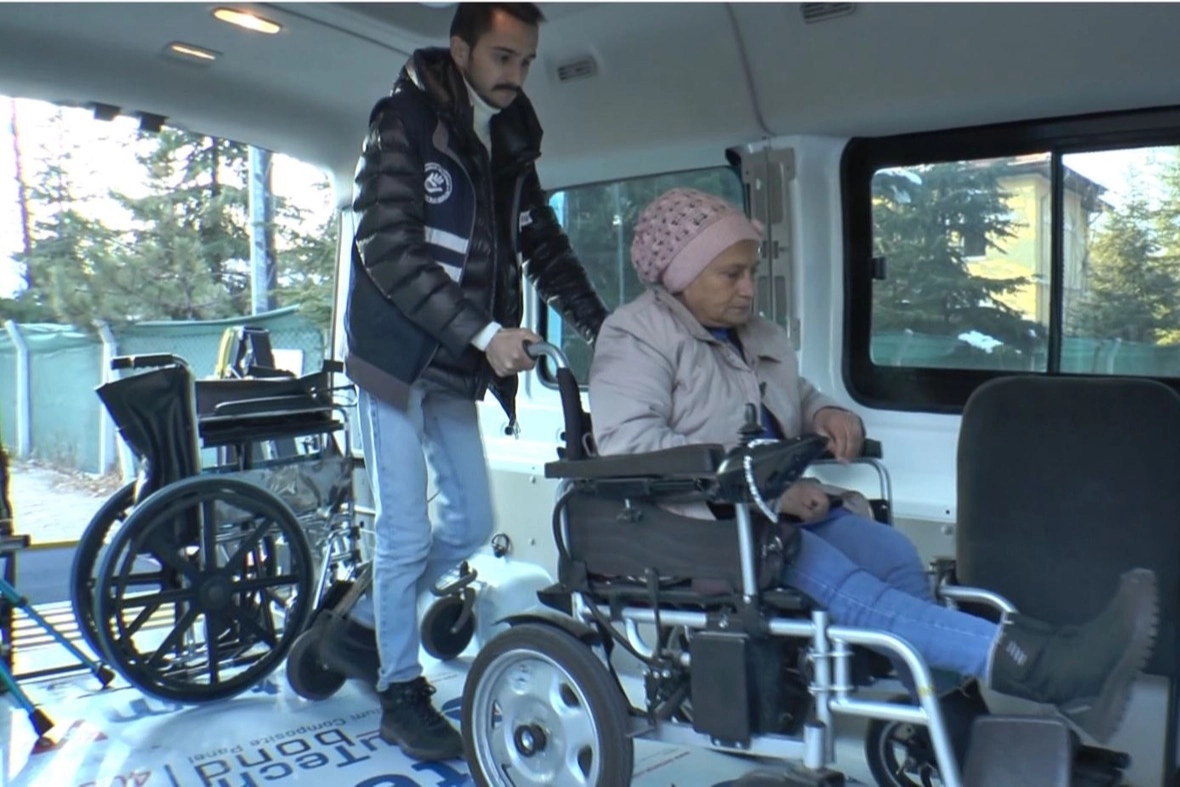 Kayseri Kocasinan’dan engellilere yüz güldüren hizmet