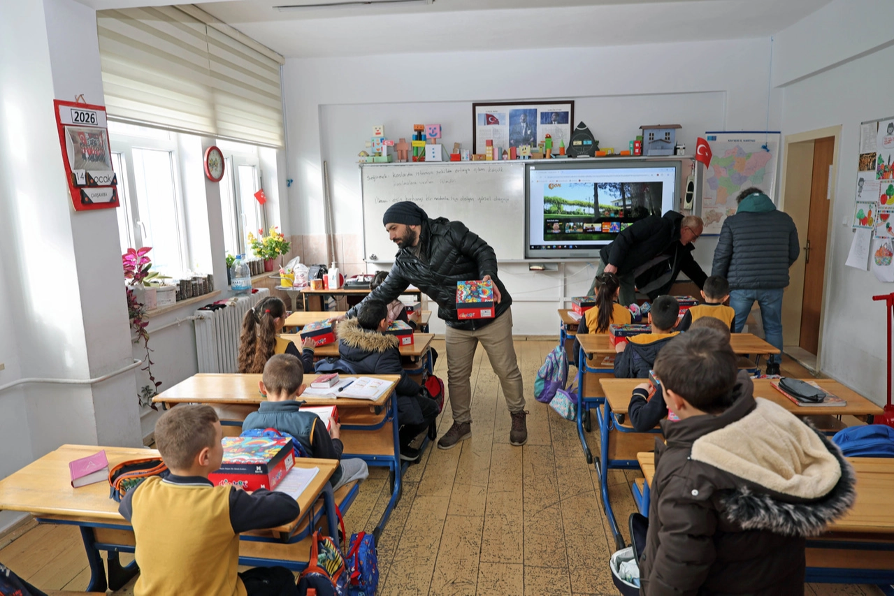 Kayseri Talas’tan iç ısıtan destek