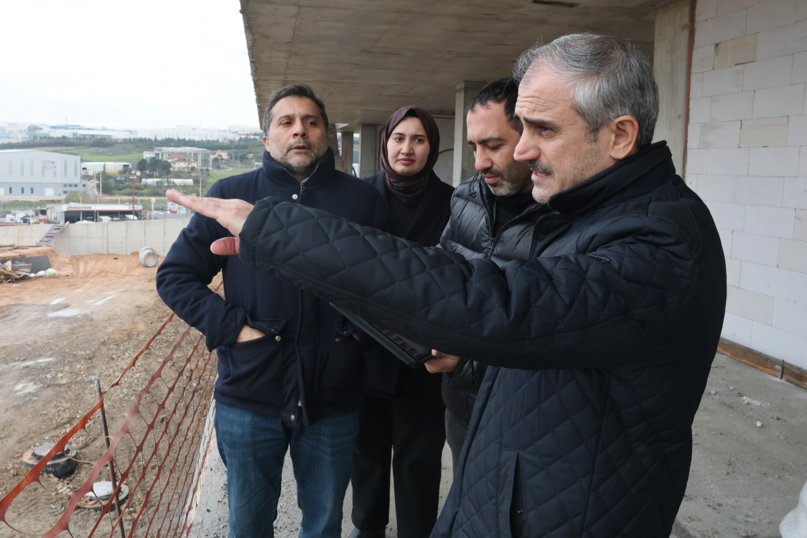 Koceli’de Spor Lisesi’nde inşaat hızla sürüyor   