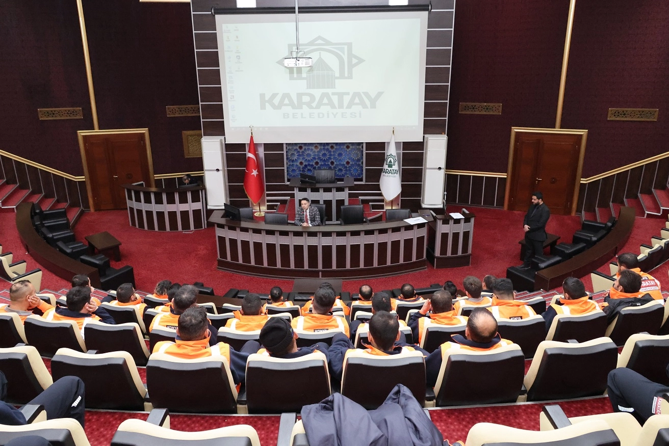 Konya Karatay’da personel eğitimleri sürüyor