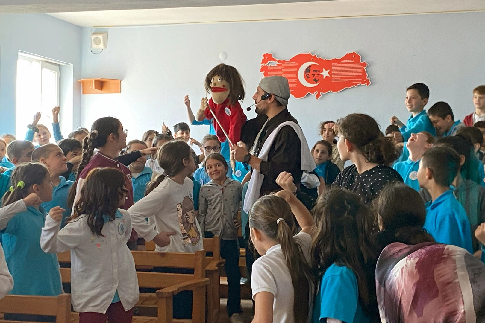 Sakarya’da “Akça” çocuk tiyatrosu miniklerle buluştu