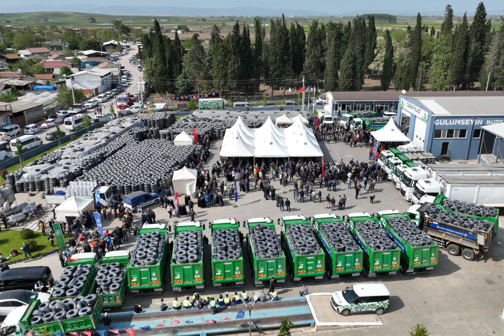 Bursa Büyükşehir’in tarlada izi var… Bursa’da 2025’te üreticiye Büyükşehir nefesi