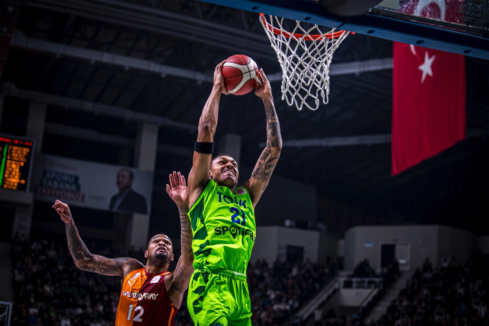 TOFAŞ potada Galatasaray’a mağlup oldu