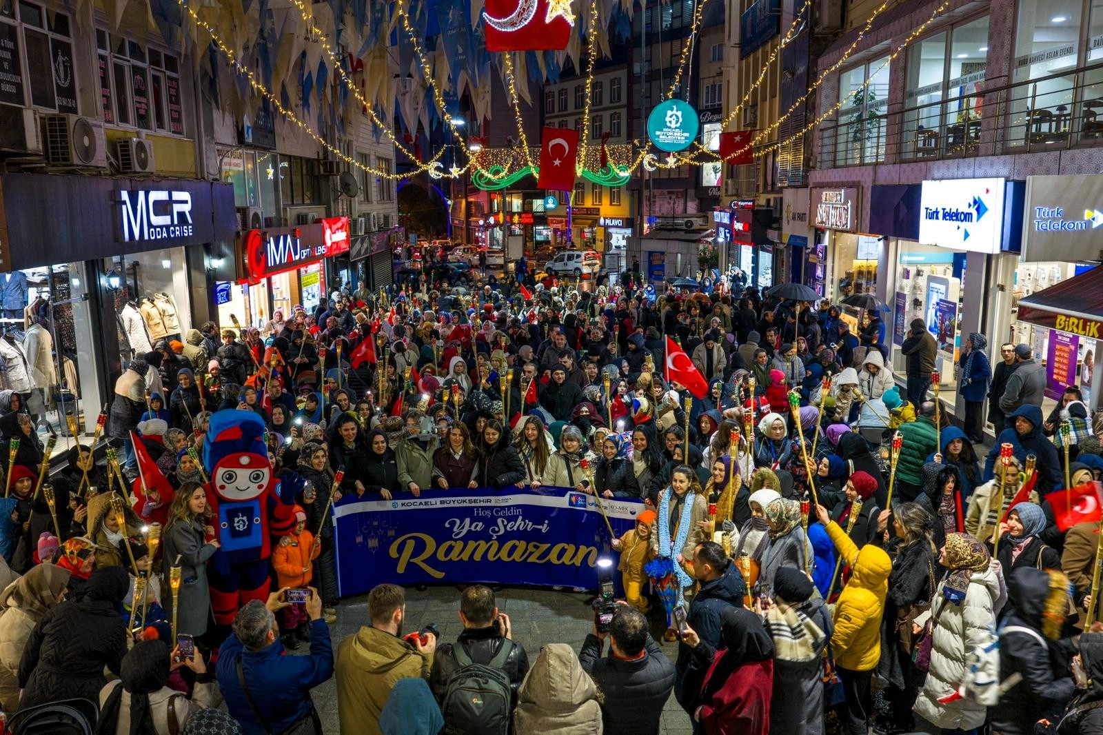 Gebze’de Ramazan’a özel ‘Fener Alayı’