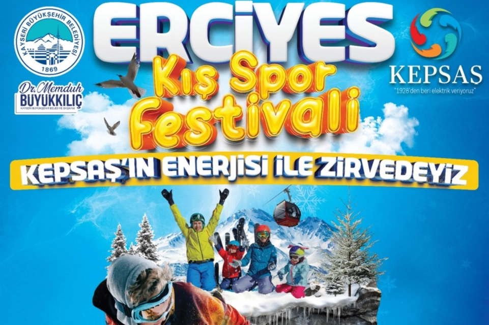 Kayseri Büyükşehir’den Erciyes’e özel kış festivali