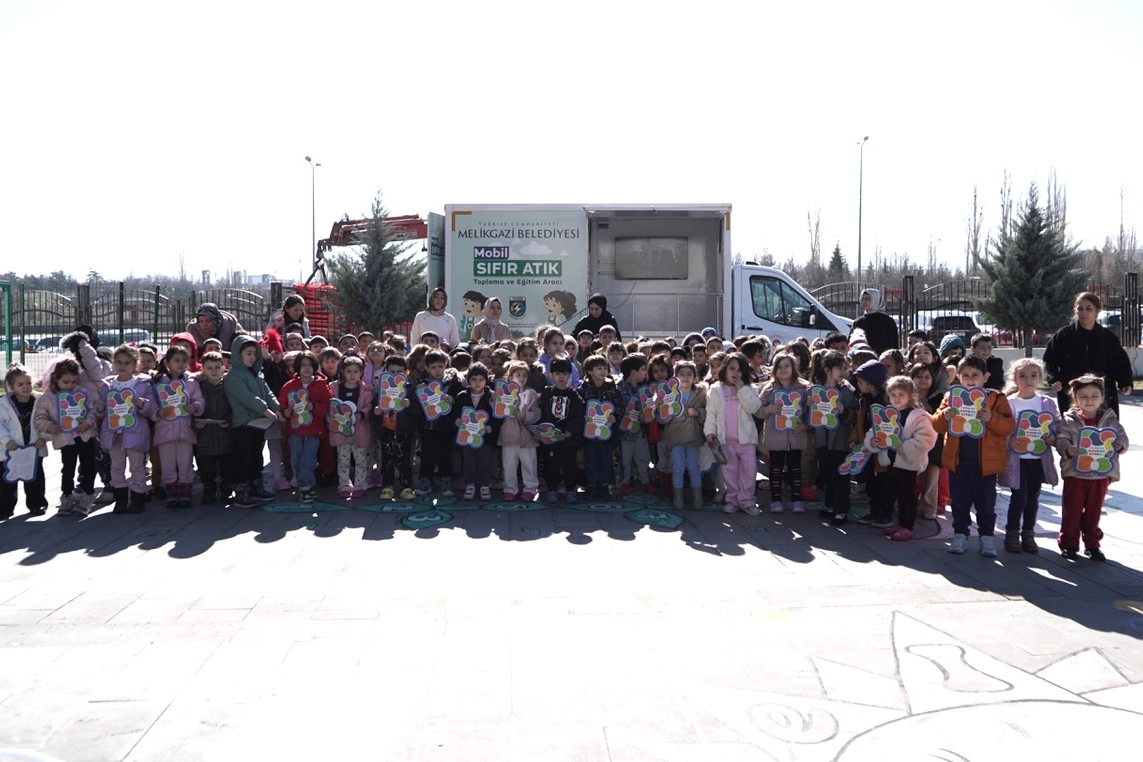Kayseri Melikgazi’den öğrencilere ‘sıfır atık’ eğitimi