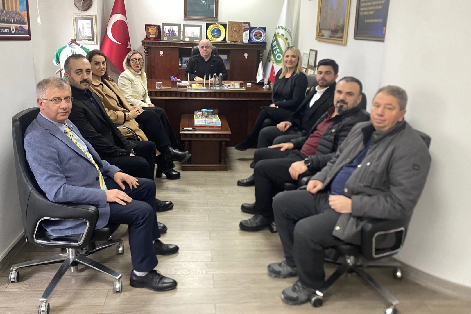 Lösemili Çocuklar Vakfı’ndan Artvin Ticaret ve Sanayi Odası’na ziyaret 