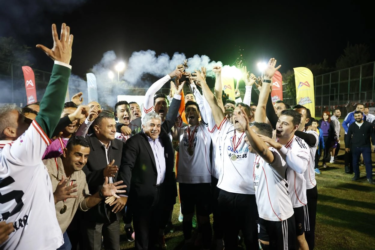 Mersin’de’Birimler Arası Futbol Turnuvası’ tamamlandı