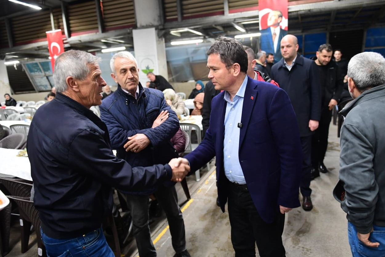 Osmangazi Belediye Başkanı Erkan Aydın’dan Çiftehavuzlar’da anlamlı buluşma