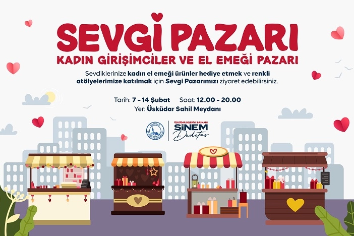 Üsküdar’a Sevgi Pazarı kuruluyor