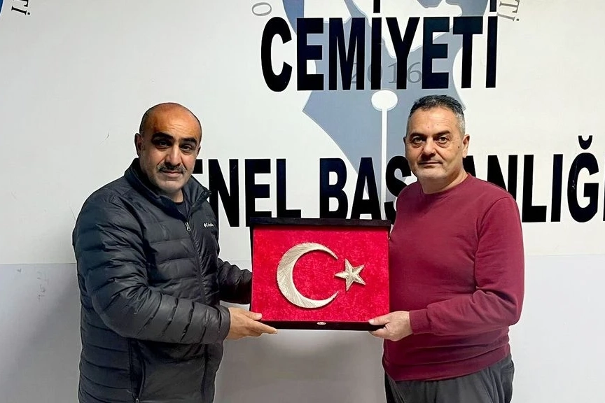 Ortadoğu Gazeteciler Cemiyeti’nde Önemli Zirve: Yasin Çınar ve Nihat Aydın’dan Bölgesel Mesajlar
