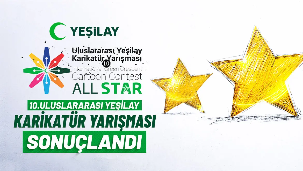 10. Uluslararası Yeşilay Karikatür Yarışması All Star Ödülleri Sahiplerini Buldu