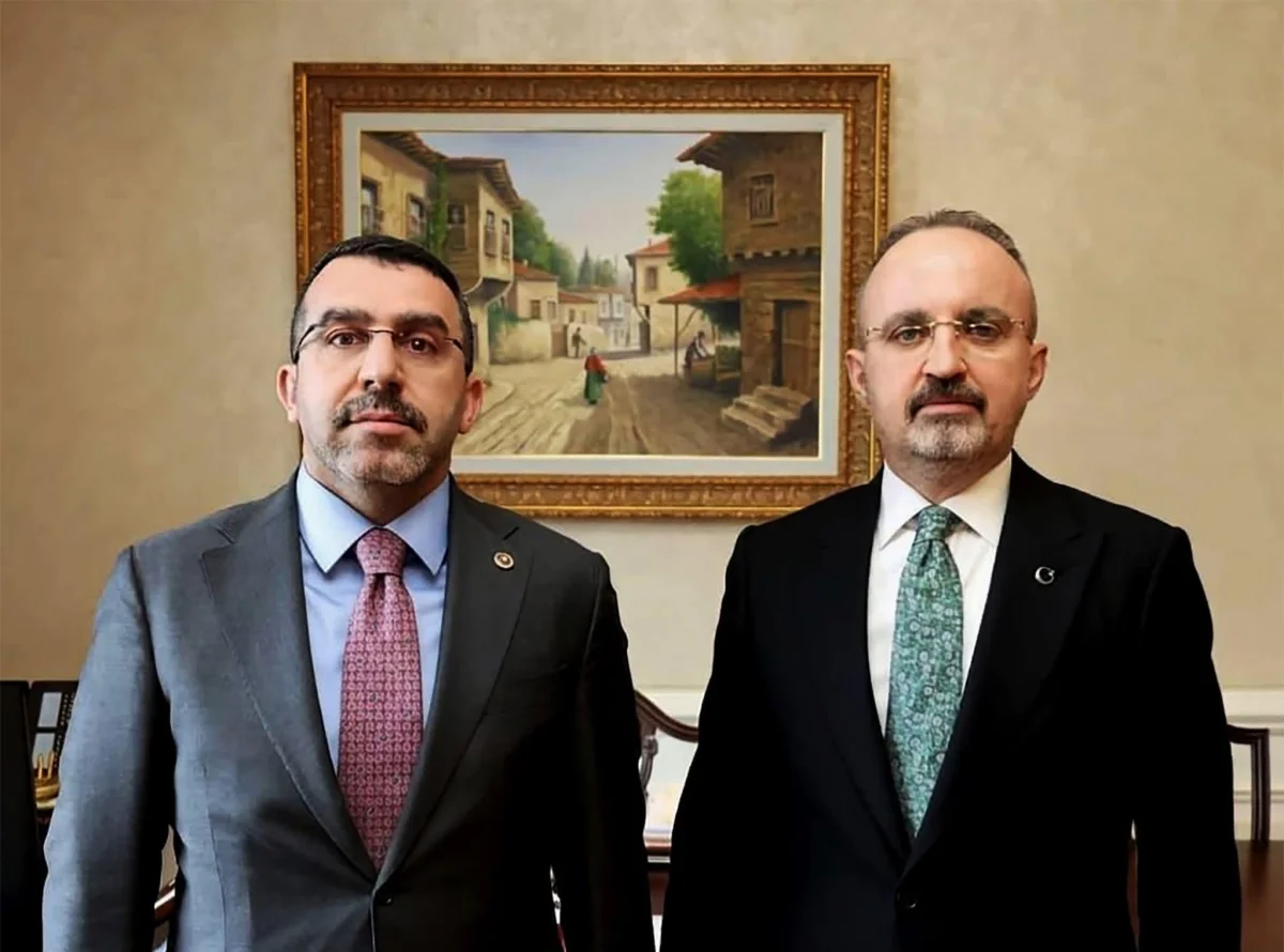 AK Parti Kars Milletvekili Adem Çalkın’dan Ankara’da İçişleri Bakan Yardımcısı Bülent Turan’a Ziyaret: Kars’ın Geleceği Masaya Yatırıldı