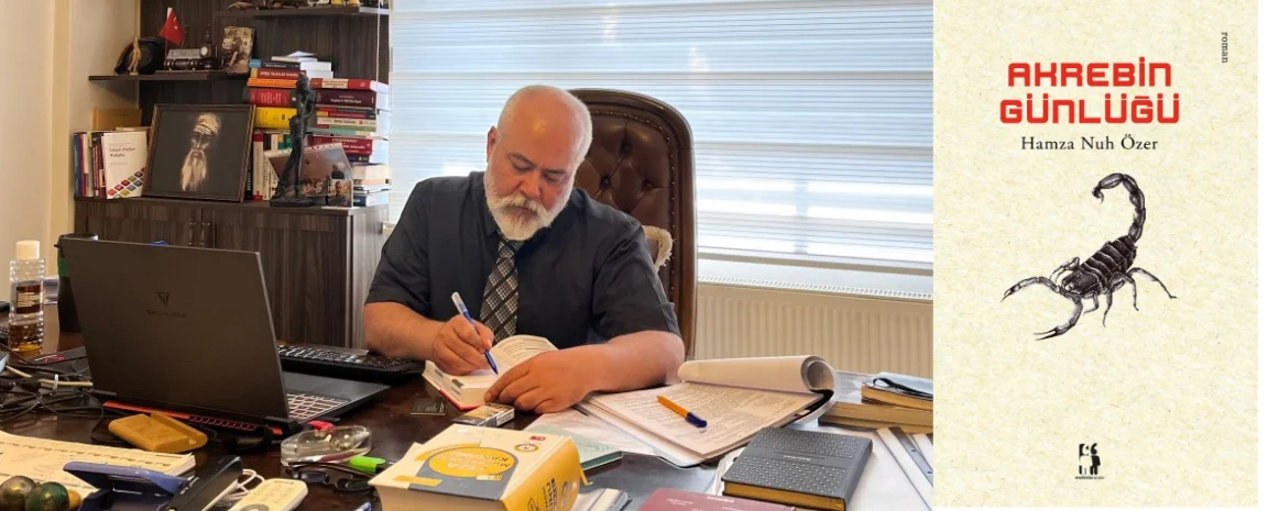 Avukat Hamza Nuh Özen’den Distopik Türkiye Romanı: ‘Akrebin Günlüğü’ Okurlarla Buluştu