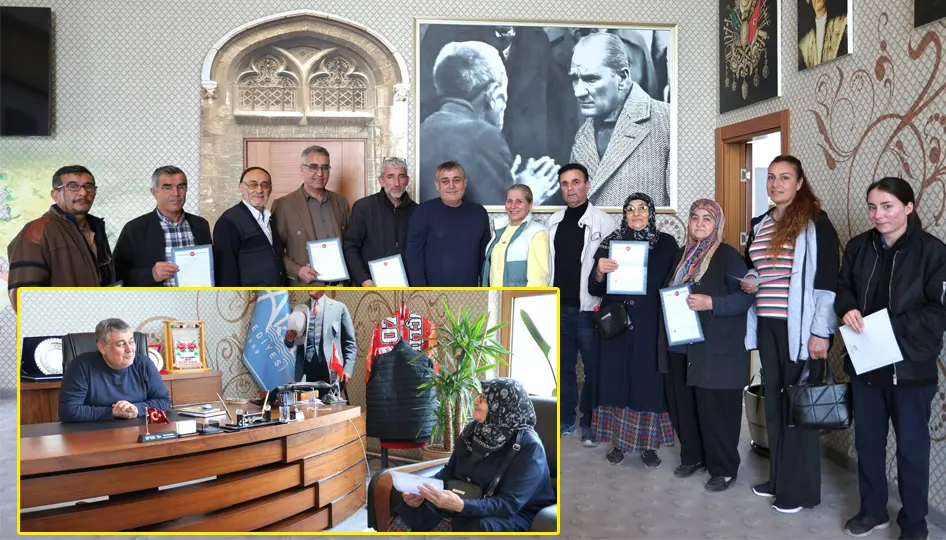 Başkan Yıldırım’dan Aksu’da 11 Aileye Mutlu Haber: Tapular Teslim Edildi