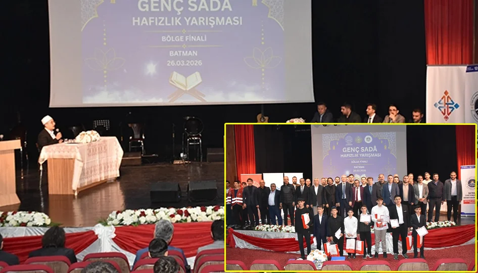 Batman’da Düzenlenen ‘Genç Sadâ Hafızlık Yarışması’ Bölge Finali Tamamlandı: Elazığ Birinci Oldu