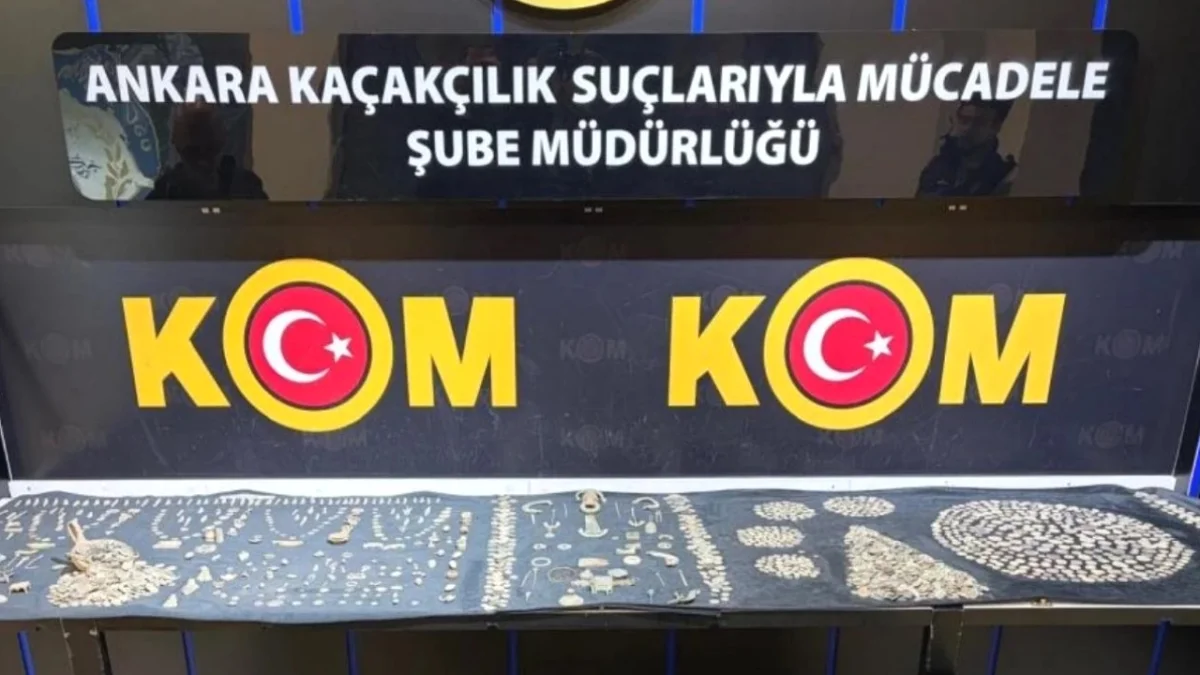 Sincan’da Toprağa Gömülü Dev Hazine Bulundu: Milyonluk Tarihi Eserler Ele Geçirildi