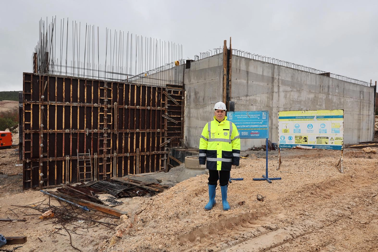 Bursa Nilüfer’de Su Sorununa Dev Çözüm: Akçalar’a 1000 Metreküplük Yeni Depo İnşa Ediliyor