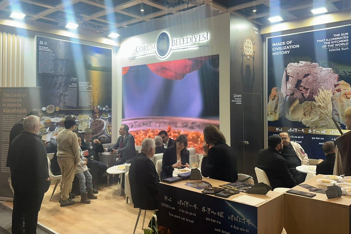Çorum Belediyesi, ITB Berlin Fuarı’nda Şehrini Tanıtıyor: Lezzetler ve Kültür Dünya Sahnesinde