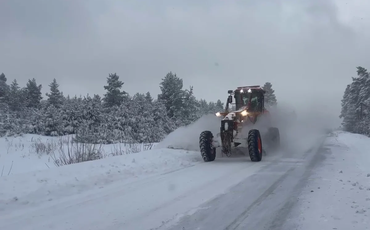 Doğu Anadolu Beyaz Örtü Altında: Yollar Kapandı, Ekipler Seferber Oldu