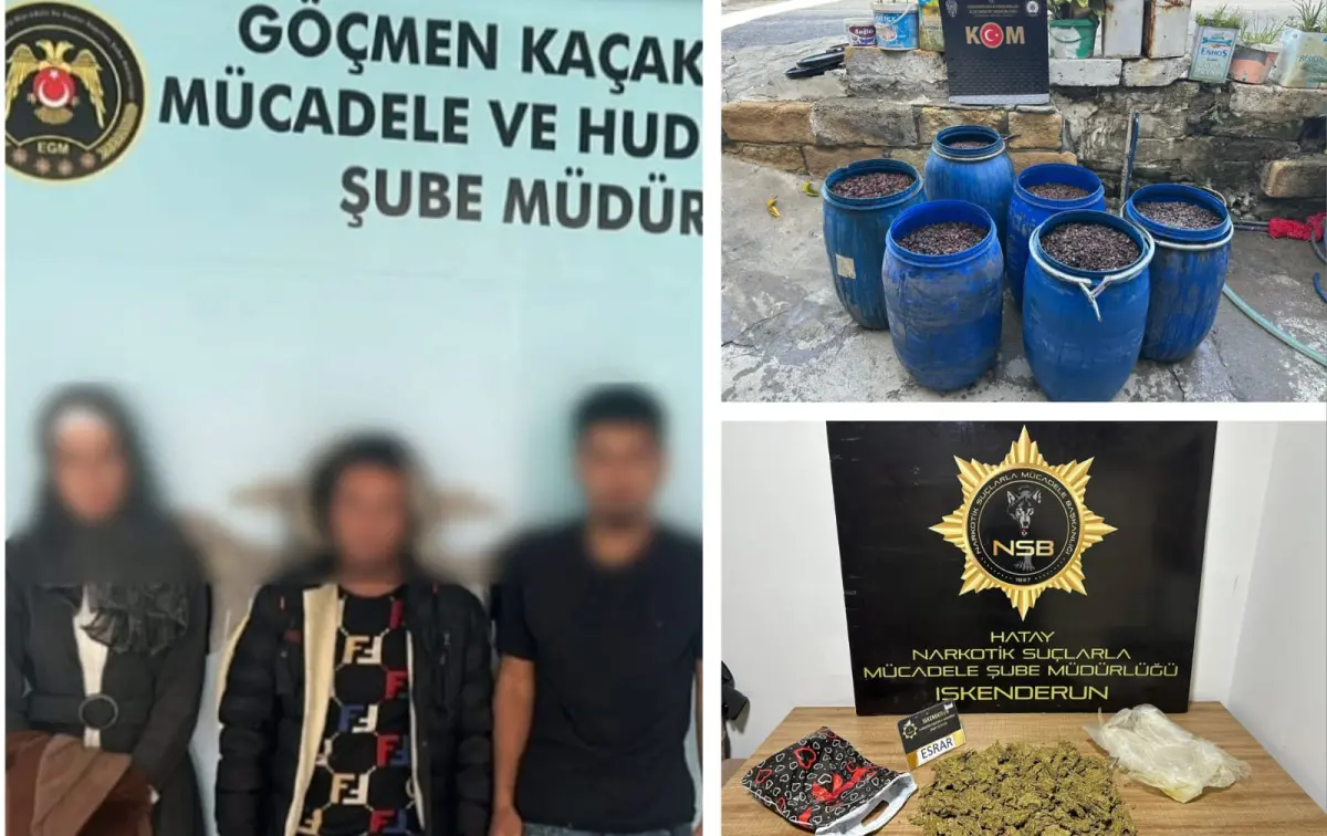 Hatay’da Suç Örgütüne Darbe: ‘Daltonlar’ Adına Faaliyet Gösteren 6 Şüpheli Yakalandı