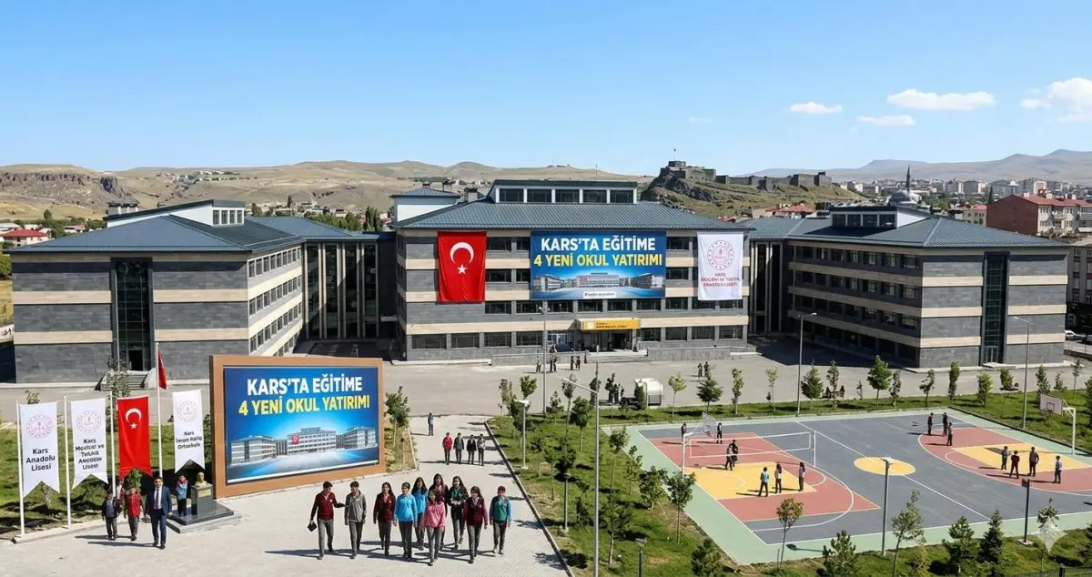 Kars’ta Eğitimde Yeni Dönem: 4 Yeni Okul İçin Yapım Sözleşmeleri İmzalandı