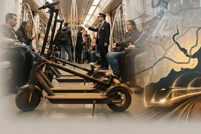 Marmaray’da E-Skuter Paniği Bitiyor mu? KDK’dan Kapsamlı Düzenleme Talebi